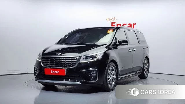 Kia The New Carnival 2018 Черный из Кореи