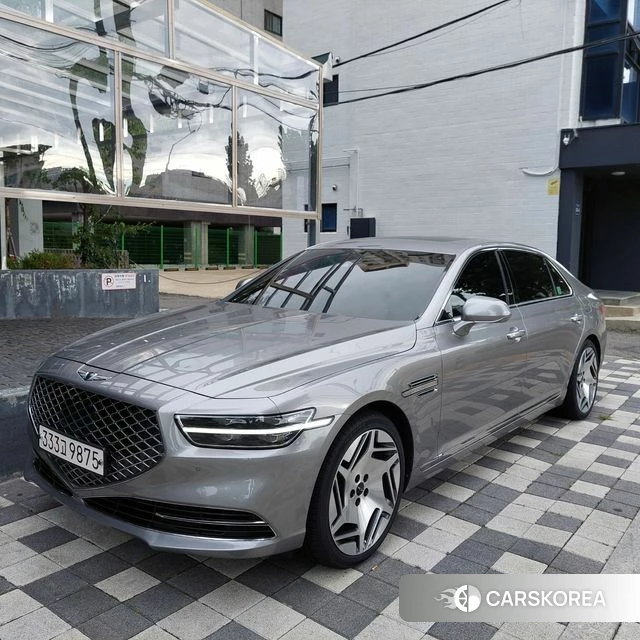 Genesis G90 2021 Серебристо-серый из Кореи