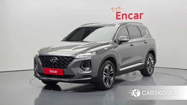 Hyundai Santa Fe TM 2019 Серый из Кореи