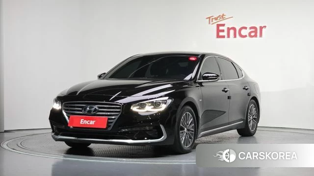 Hyundai Grandeur IG Hybrid 2018 Черный из Кореи