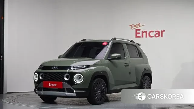 Hyundai Casper 2021 Темно-зеленый из Кореи