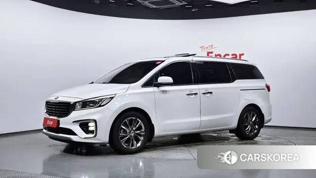Kia The New Carnival 2018 Белый из Кореи
