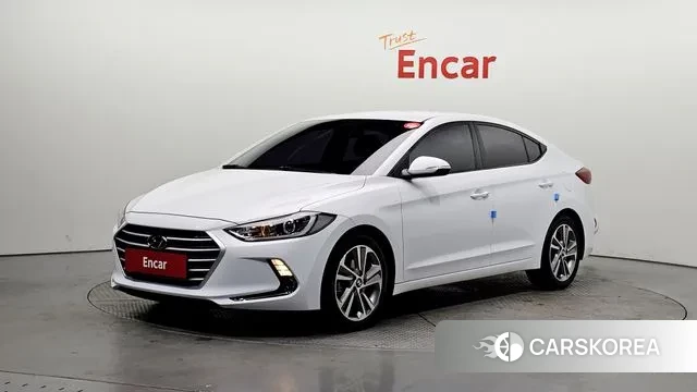 Hyundai Avante AD 2018 Белый из Кореи