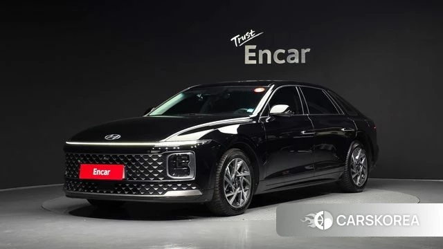 Hyundai Grandeur Hybrid (GN7) 2023 Черный из Кореи