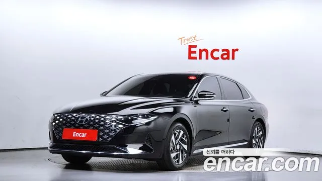 Hyundai The New Grandeur IG Hybrid 2020 Черный из Кореи