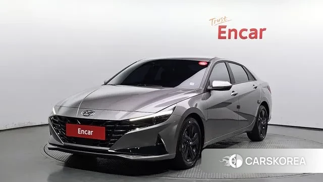 Hyundai Avante Hybrid (CN7) 2021 Серый из Кореи