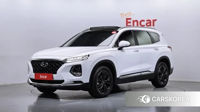 Hyundai Santa Fe TM 2018 Белый из Кореи