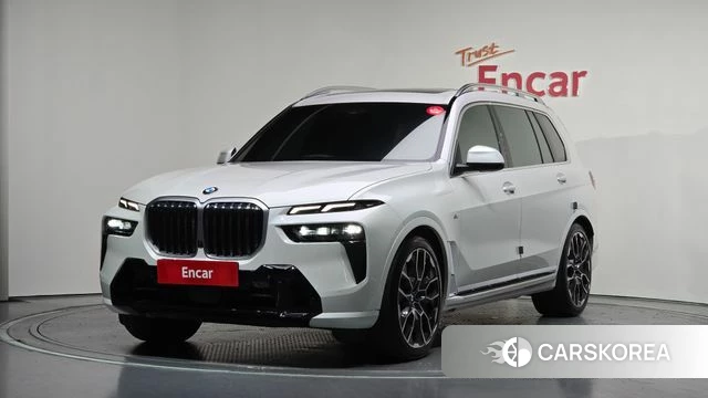 BMW X7 (G07) 2023 Белый из Кореи