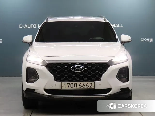 Hyundai Santa Fe TM 2019 Белый из Кореи