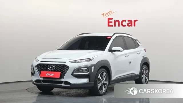 Hyundai Kona 2019 Белый из Кореи