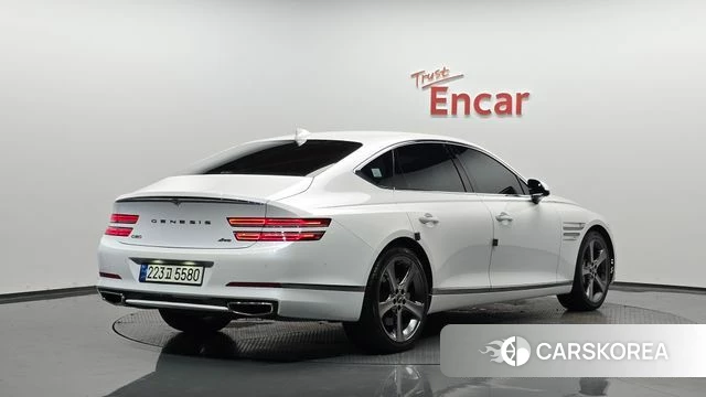 Genesis G80 (RG3) 2021 Белый из Кореи