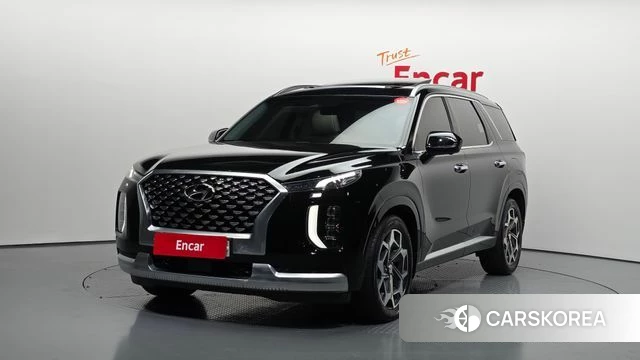 Hyundai Palisade 2021 Черный из Кореи