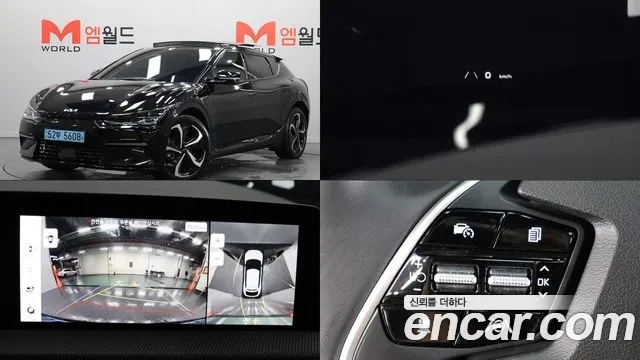 Kia EV6 2023 Черный из Кореи