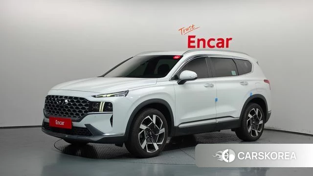 Hyundai The New Santa Fe 2021 Белый из Кореи