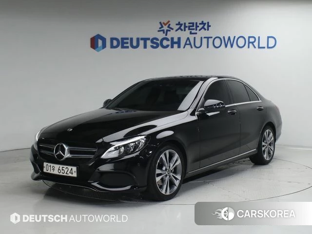 Mercedes-Benz C-Class W205 2018 Черный из Кореи