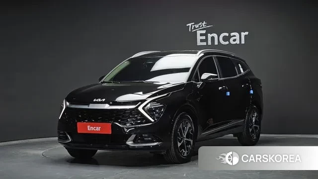 Kia Sportage 5th Generation Hybrid 2022 Черный из Кореи
