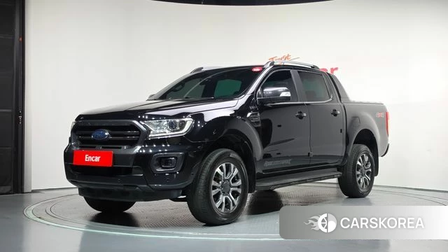 Ford Ranger 3rd Generation 2021 Черный из Кореи