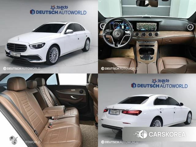 Mercedes-Benz E-Class W213 2021 Белый из Кореи