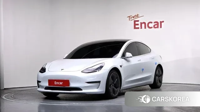 Tesla Model 3 2020 Белый из Кореи