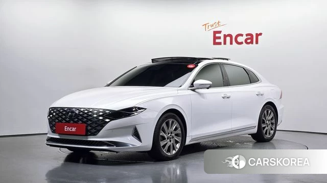 Hyundai The New Grandeur IG Hybrid 2020 Белый из Кореи