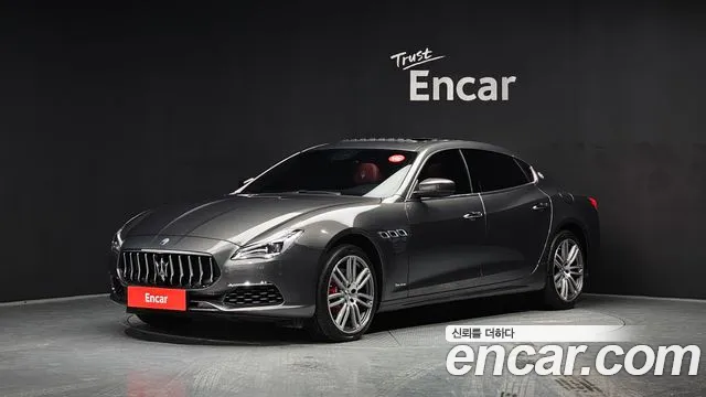 Maserati Quattroporte 2018 Серый из Кореи