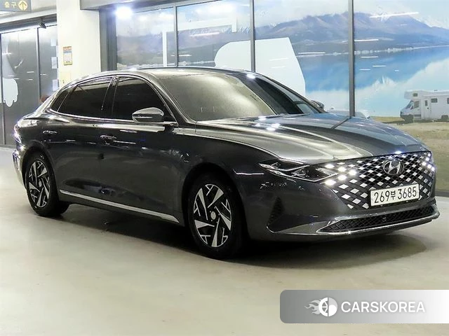 Hyundai The New Grandeur IG Hybrid 2020 Серый из Кореи