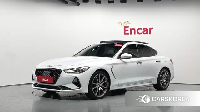 Genesis G70 2018 Белый из Кореи