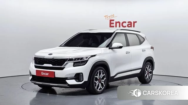 Kia Seltos 2020 Белый из Кореи