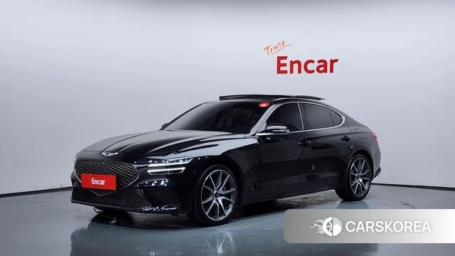 Genesis The New G70 2021 Черный из Кореи