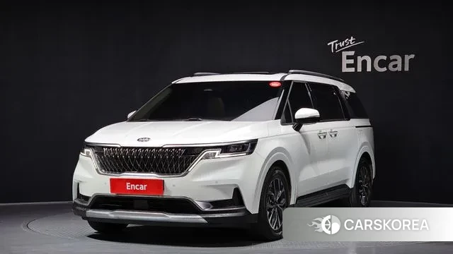 Kia Carnival 4th generation 2021 Белый из Кореи