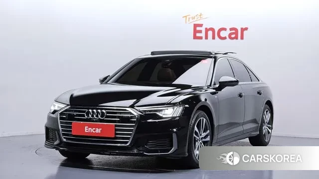 Audi A6 (C8) 2022 Черный из Кореи