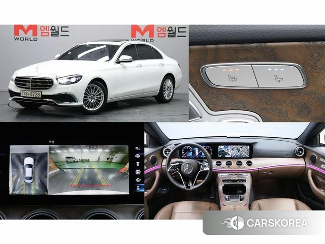 Mercedes-Benz E-Class W213 2022 Белый из Кореи
