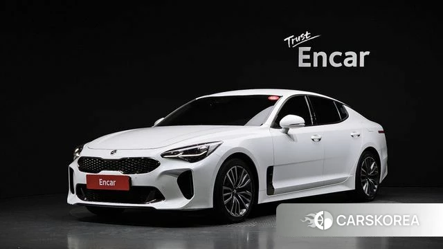 Kia Stinger 2018 Белый из Кореи