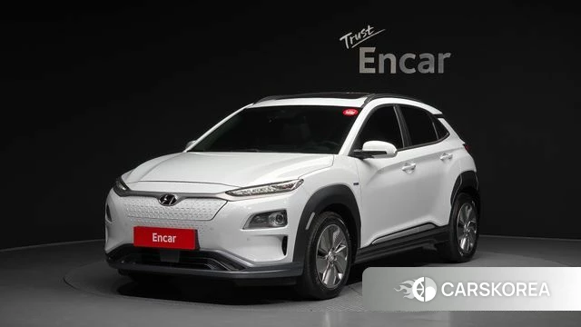 Hyundai Kona Electric 2020 Белый из Кореи