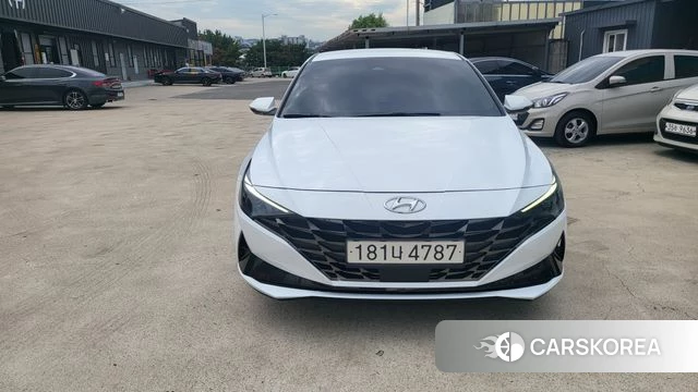 Hyundai Avante (CN7) 2020 Черный из Кореи