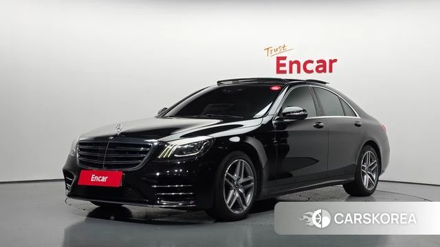 Mercedes-Benz S-Class W222 2020 Черный из Кореи