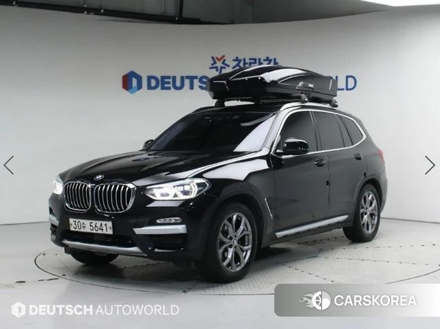 BMW X3 (G01) 2019 Черный из Кореи