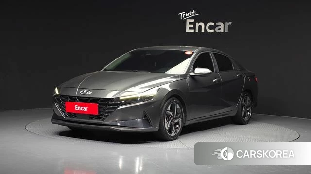 Hyundai Avante Hybrid (CN7) 2022 Серый из Кореи