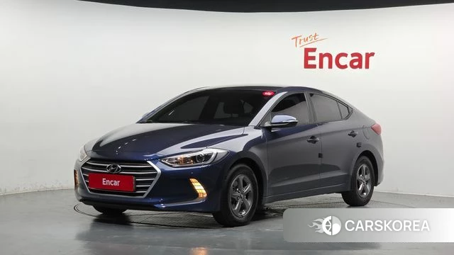 Hyundai Avante AD 2018 Синий из Кореи