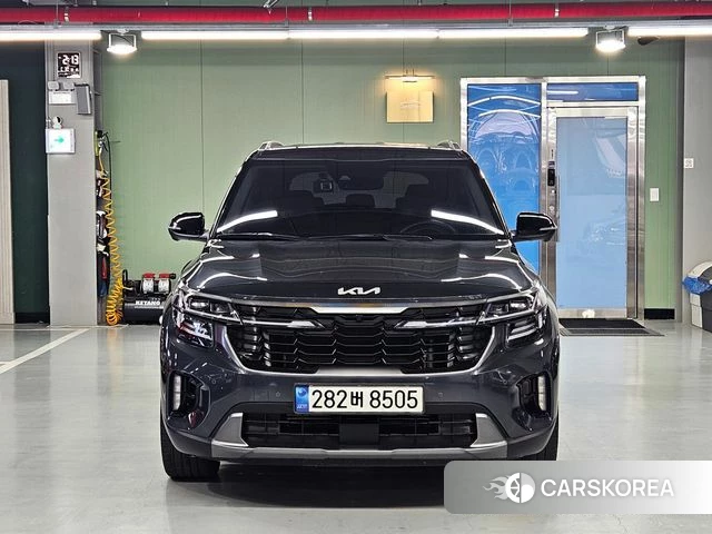 Kia The New Seltos 2023 Серый из Кореи