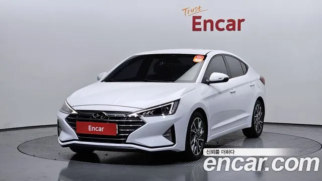 Hyundai The New Avante AD 2019 Белый из Кореи