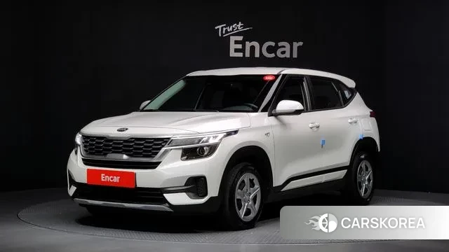 Kia Seltos 2021 Белый из Кореи