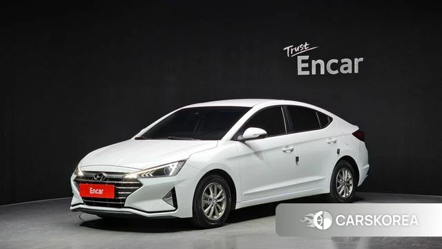 Hyundai The New Avante AD 2019 Белый из Кореи