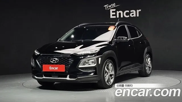 Hyundai Kona 2018 Черный из Кореи