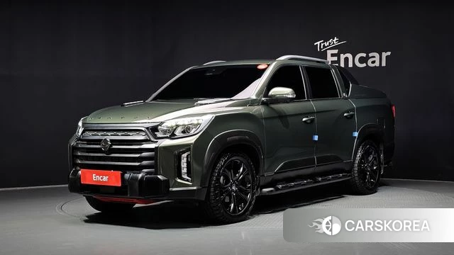 Ssangyong The New Rexton Sport 2022 Зеленый из Кореи