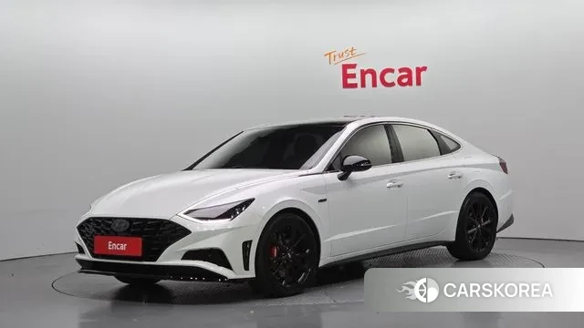 Hyundai Sonata (DN8) 2021 Белый из Кореи