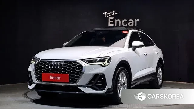 Audi Q3 (F3) 2023 Белый из Кореи