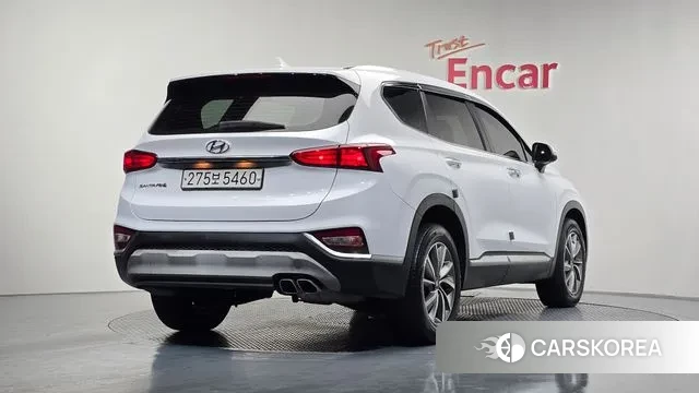 Hyundai Santa Fe TM 2019 Белый из Кореи