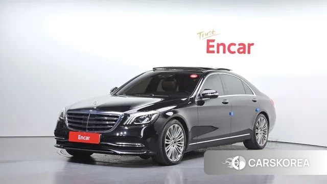 Mercedes-Benz S-Class W222 2018 Черный из Кореи