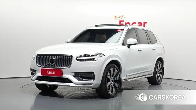 Volvo XC90 second Generation 2021 Белый из Кореи